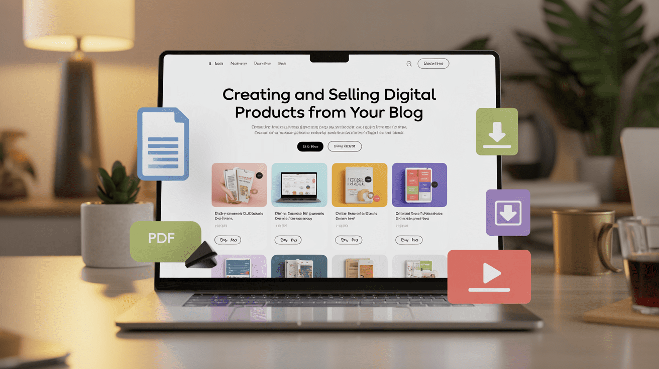Creating and Selling Digital Products from Your Blog