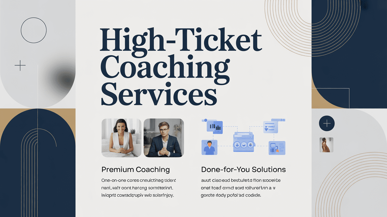 Offering High-Ticket Coaching/DFY Option